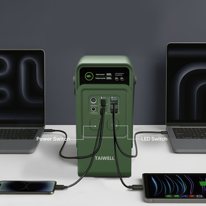 สถานีไฟฟ้าพกพา 192W 60000mAh เครื่องกำเนิดไฟฟ้าแบบพกพาพร้อมหน้าจอ LCD ช่องเสียบ USB AC DC สำหรับแล็ปท็อป โดรน และกิจกรรมกลางแจ้ง - Product Image 5