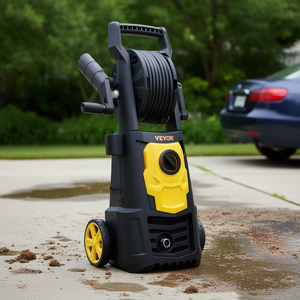 Nettoyeur haute pression électrique Vevor 2000 Psi 1,65 GPM, portable, avec enrouleur de tuyau et canon à mousse - Product Image 2
