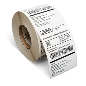 A6 etichetta di spedizione termica del pacco adesivo rotolo 150x100
