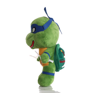 <span class=keywords><strong>Juguetes</strong></span> de Peluche Personalizados de <span class=keywords><strong>Tortugas</strong></span> <span class=keywords><strong>Ninja</strong></span> Multicolores, Variante de Dibujos Animados, Peluche Suave de Poliéster y Algodón PP, Ojos Grandes Bordados - Product Image 4