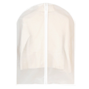 Vente en gros YiMing Transparent anti-poussière pliable suspendu sac de vêtement lavable vêtements costume couverture 60x80cm ménage sacs de rangement - Product Image 5