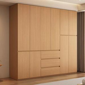 Moderno lusso in melamina legno massello armadio Design minimalista per camera da letto o officina luce chiudibile a chiave mobili per la casa - Product Image 4