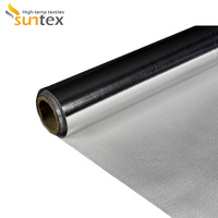 Tissu d'isolation thermique réfléchissant, pièces, fibre de verre alvéolée résistant au feu, matériau