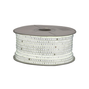 220V đôi hàng <span class=keywords><strong>SMD3528</strong></span> dẫn dải ánh sáng 120 đèn <span class=keywords><strong>LED</strong></span>/M trắng/ấm trắng không thấm nước dẫn ánh sáng dây thừng - Product Image 6