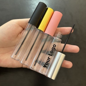 ISMAN Flacon de <span class=keywords><strong>mascara</strong></span> de luxe 10 ml, argent, or, blanc, rose, brosse ultra fine, tube de sérum pour la croissance des cils, vente en gros, étiquette privée, professionnel - Product Image 1
