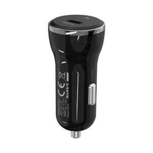 Nouveauté Prix bas Type c PD 20 w avec Usb Qc 3.0 18 w Charge rapide <span class=keywords><strong>Chargeur</strong></span> de voiture Pd pour téléphone portable pour <span class=keywords><strong>iphone</strong></span> pour samsung - Product Image 2