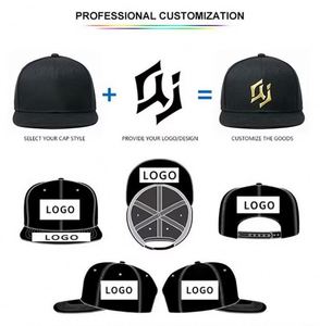 Gorra Deportiva de 5/6 Paneles de Alta Calidad al por Mayor, Diseño Personalizado, Logotipo Bordado en 3D, Gorra Hip Hop, Gorra Snapback para Hombre - Product Image 2