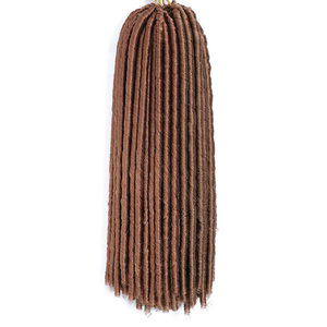 Capelli Dread Locs Lisci 14 Pollici, Faux Locs Intrecciati all'Uncinetto, Estensioni di Capelli Sintetici Dread Lock - Product Image 4