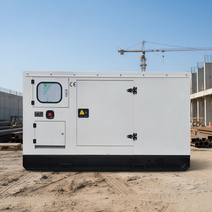 גנרטור דיזל שקט YAG 30 קילוואט 38 קילוואט-אמפר, מסגרת פתוחה, התנעה אוטומטית, מערכת העברת חשמל אוטומטית (ATS), מתח AC חד פאזי 110-480 וולט, 50/60 הרץ, תפוקה 93%, מנוע ריקרדו. - Product Image 1