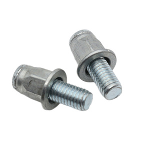 Nóng bán M4 M5 M6 M8 thép carbon đa Grip Nylon đẩy mạ kẽm bên ngoài kẽm mạ mù chủ đề Stud đinh tán hạt Stud - Product Image 1