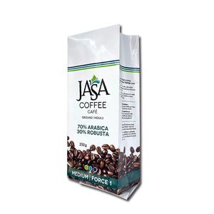 Pochette à gousset latérale en papier d'aluminium inodore, sac d'emballage de café imprimé personnalisé de 1kg - Product Image 4