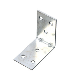 Supports d'angle en L galvanisés Da Peng, en acier laminé à froid, connecteurs à angle droit pour supports d'étagères de meubles - Product Image 4