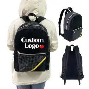 Toptan öğrenciler sırt yeni tasarım ekose desen açık rahat günlük naylon yüksek okul sırt çantası çocuk çocuklar için