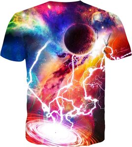 Fitspi Unisex 3D impresión camisetas Casual manga corta gráfico camisetas divertidas verano Tops camisetas hombres mujeres camisetas - Product Image 2