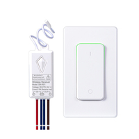 Interrupteur d'éclairage unique à télécommande 10A RF433 sans fil avec antenne IP66 1000W, interrupteur marche/arrêt LED longue portée