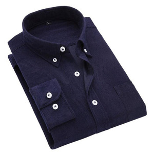 QFZ3159 - Vente en gros de chemises décontractées à manches longues pour hommes, motif à carreaux, style jeune et tendance, pour la vente en gros - Product Image 2