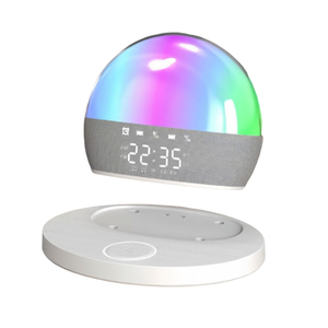 Haut-parleur sans fil actif OEM avec radio FM, réveil de chevet, chargeur sans fil - pour la maison et le <span class=keywords><strong>bureau</strong></span> - Product Image 2