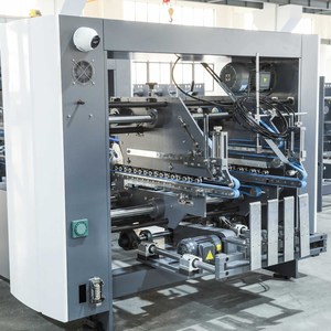Macchina da incollaggio pieghevole per blocco automatico con chiusura automatica per blocco automatico in scatola di cartone in cartone ondulato - Product Image 6