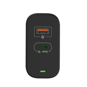 สินค้าขายดีประจำปี <span class=keywords><strong>2023</strong></span> ที่ชาร์จ USB-C แบบสองพอร์ต QC3.0 & PD 65W GaN ที่ชาร์จติดผนัง 65W PD สำหรับ <span class=keywords><strong>Chromebook</strong></span>, สมาร์ทโฟน, แท็บเล็ต - Product Image 6