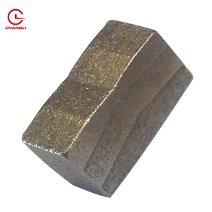 Factory V M shape type segment diamond granite cutting segments for large small saw blade