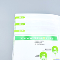 Logo personnalisé livret de point de selle en carton et papier offset pour la promotion de la publicité de brochure de catalogue d'entreprise