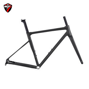 Zhuote C6 <span class=keywords><strong>cadre</strong></span> de <span class=keywords><strong>vélo</strong></span> complet confortable <span class=keywords><strong>cadre</strong></span> de <span class=keywords><strong>vélo</strong></span> de <span class=keywords><strong>route</strong></span> en alliage d'aluminium avec frein à disque à travers l'essieu fourche en Fiber de <span class=keywords><strong>carbone</strong></span> - Product Image 6
