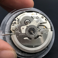 Mouvement Automatique Japonais TMI Stop Secondes à Remontage Manuel NH35A avec Date, Calibre Rond 12''' de 29,36 mm, 27,40 mm, 5,32 mm
