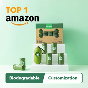 Dispensador de soporte de bolsa de caca de perro comercial ecológico compostable en caja de basura para el Medio Ambiente Greener Walker - Product Image 2