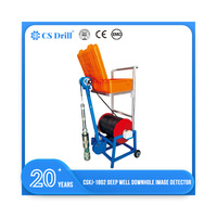 CSDRILL CSKJ-1802 Détecteur d'images pour puits profonds avec contrôle manuel de la vitesse de levage du câble et système multilingue