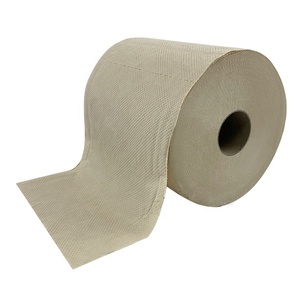 A buon mercato Jumbo 2 strati marrone rotolo di carta igienica personalizzato morbido comodo uso domestico di pasta di bambù Toiler carta - Product Image 3