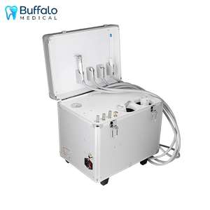 Macchina di Aspirazione Dentale Portatile Buffalo, Pompa a Vuoto Orale Elettrica <span class=keywords><strong>Mobile</strong></span> Certificata CE Classe II Modello RX-PD-402 per Cliniche Dentistiche - Product Image 1