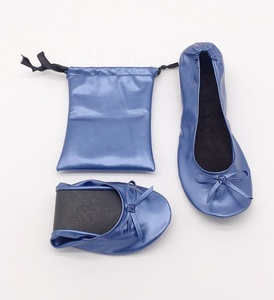 OEM phụ nữ Đầy Màu Sắc giày dép Chất Lượng Cao Phụ Nữ Giản Dị Nữ Diễn Viên Ballet Gấp Căn Hộ - Product Image 2