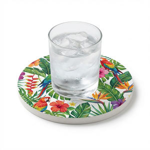 حامل أكواب ورقي دائري ماص مخصص مطبوع بشعار للمكتب والفندق والبار وأكواب الشاي والمشروبات - Product Image 3