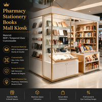 Chiosco Personalizzato per Farmacia, Cartoleria e Librerie, Banco Espositivo per Negozi al Dettaglio