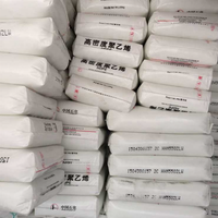 Granulés vierges transparents de résine plastique HDPE 5502 pour moulage par injection-soufflage, matière première pour bouteilles, tuyaux et films en plastique