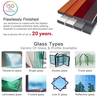 La ventana de aluminio a escala completa fabricada en Vietnam, la ventana y la puerta de aluminio están disponibles a un costo barato