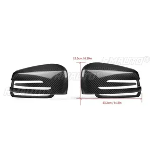 Cubiertas de Espejos Retrovisores de Fibra de Carbono Seca para Mercedes-Benz Clase A, B, C, E, S, CLS, GLK, W204, W207, W212, W176, W218, W221 - Product Image 6