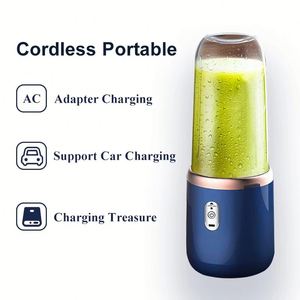 400ml Usb Rechargeable Electric Personal Blender Mini Portable Blender for Fresh Juice Juicer - Product Image 4