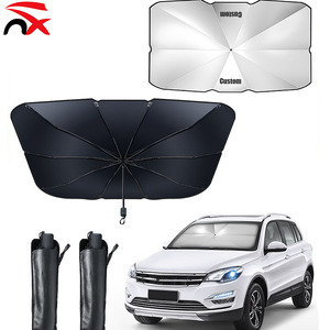 Parasol Plegable para Parabrisas de Coche, de Alta Calidad, Económico, con Bloqueo UV 190T, para Promoción - Product Image 1