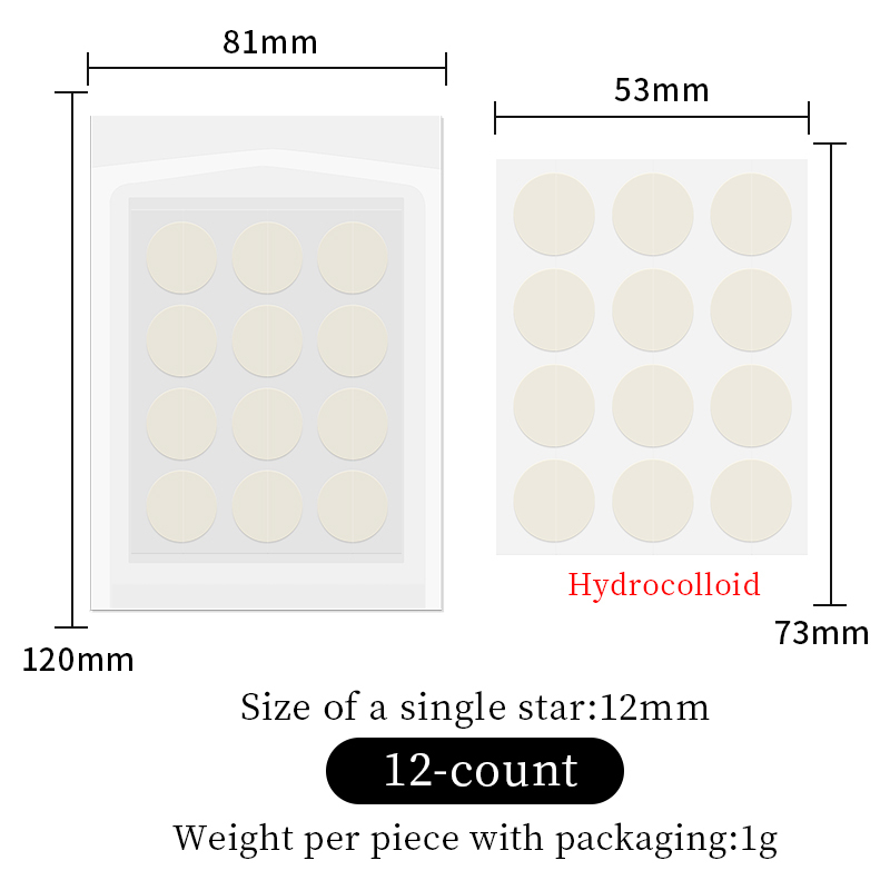 Transparent(12 Patches)