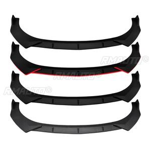 Para Hyundai Elantra 2021: Kit de carrocería con alerón difusor y labio divisor de parachoques delantero, negro brillante, pieza de modificación de labio de parachoques - Product Image 6