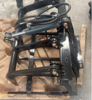 Chargeur sur chenilles Skid Steer Mini chargeur frontal Broyeur avec moteur Fabricant de pompe Broyeur forestier Source bon marché