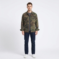 Blouson Bomber Homme en Coton 100% Séchage Rapide, Coupe Ample, Design Tendance Personnalisé, Camouflage Chasse Automne, Vente en Gros