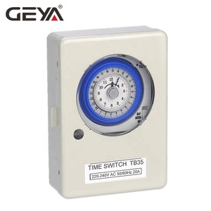 Interruptor Temporizador Mecánico GEYA TB45 TB180 para Riel DIN de 17.5 mm de Ancho, 48 Ciclos de Encendido/Apagado por Día, Temporizador de <span class=keywords><strong>30</strong></span> Minutos, 110V 220V 16A - Product Image 6