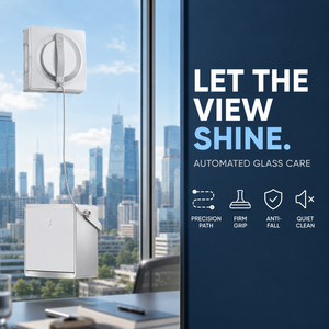 Limpiador de Vidrios Robótico ECOVACS W2 Omni, Eléctrico, Totalmente Automático, para Uso Doméstico y en Hoteles, con Tecnología WIN-SLAM 4.0 y Pulverización de Tres Boquillas - Product Image 1