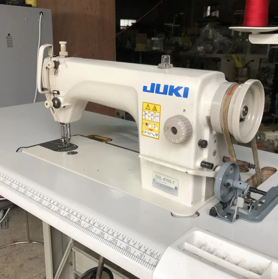 Used japan juki-8700 lockstitch industrial sewing machine for sale