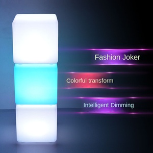Luci di natale <span class=keywords><strong>LED</strong></span> moderno RGB <span class=keywords><strong>LED</strong></span> cubo 40x40 incandescente in plastica <span class=keywords><strong>LED</strong></span> cubo scatola di illuminazione per esterno BAR luci <span class=keywords><strong>LED</strong></span> - Product Image 4