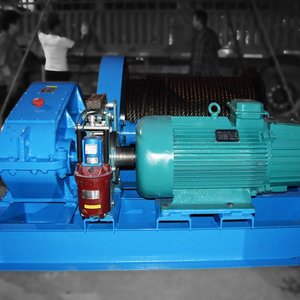 รอกไฟฟ้าไฮดรอลิกแบบปรับความถี่ได้สำหรับงานเหมือง รับน้ำหนักได้สูง - Product Image 2