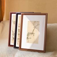 Marcos de Fotos de Madera MDF con Precio de Fábrica al por Mayor, 12 Colores, Tamaños Personalizados 5x7, 6x8, 8x10, 11x14, 16x20, 12x16 Pulgadas, A3, A4, A5