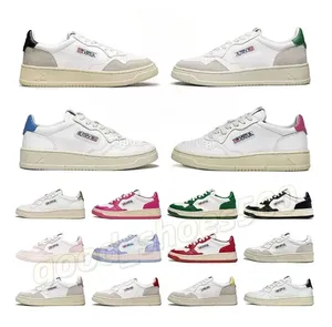 Zapatos Casuales de Mujer con Parte Superior de PU, Estilo Bajo, con Cordones Blancos, Vulcanizados, con Entresuela de EVA y Cuero Genuino - Product Image 3